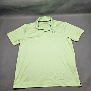 under armour heat‎ gear loose fit Polo Shirt Mens Large